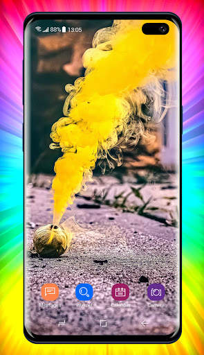 Colorful Smoke wallpaper screenshot 2