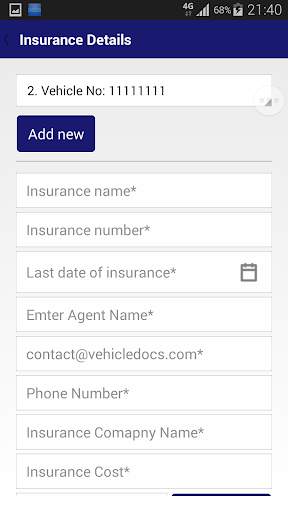Vehicle Docs screenshot 2