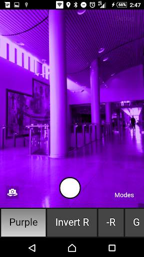 Purple Camera Live ( green to purple) screenshot 2