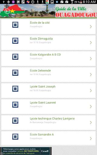 Ouagadougou guide screenshot 2