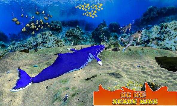 Blue Whale Swim Life Simulator – Deep Sea 3D Game screenshot 3