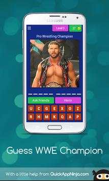 Guess WWE Champion screenshot 4