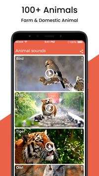 Animal Sound Ringtone screenshot 1