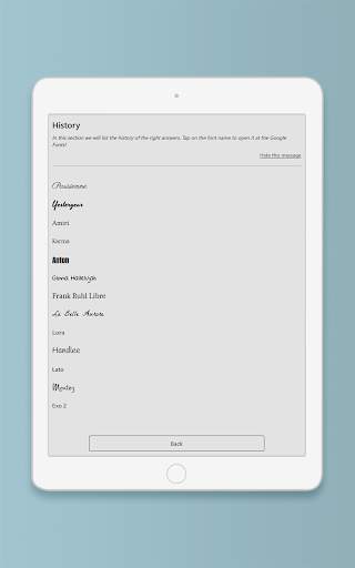 Fleexy Quiz: Guess the font! screenshot 8