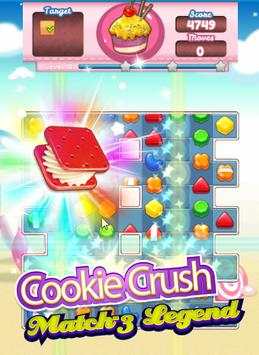 Cookie Crush Match-3 Legend screenshot 2