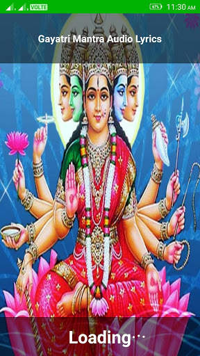 Gayatri Mantra Audio Lyrics screenshot 1