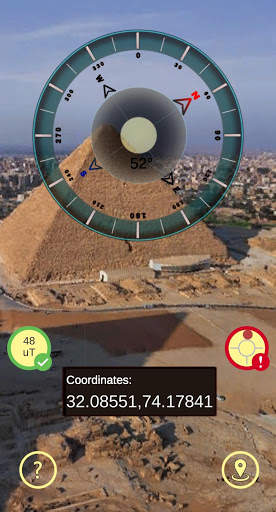 Android Kompass 360 - Wahre Nord richtung & GPS screenshot 5