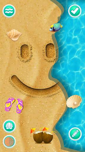 Sand Drawing Sand Art Game screenshot 2