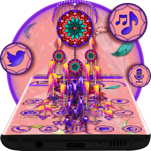 Pink Pastel Dreamcatcher Theme icon