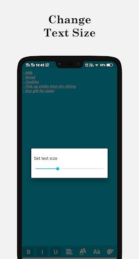 A Simple Sticky Note   Widget screenshot 6