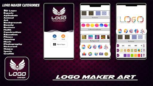 Logo Maker Free - 3D Logo Creator, Logo Design Art screenshot 1