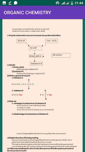 Organic Chemistry Notes  Revisions and Answers screenshot 6