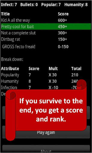 Zombie High: Choices Game RPG screenshot 5