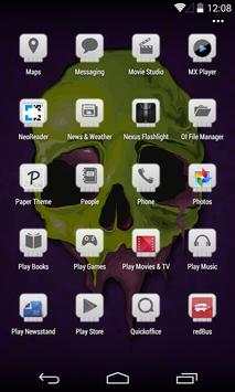 Skull theme screenshot 4