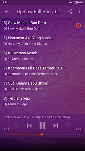 Dj Slow Full Bass Terbaru 2020 Offline screenshot 4