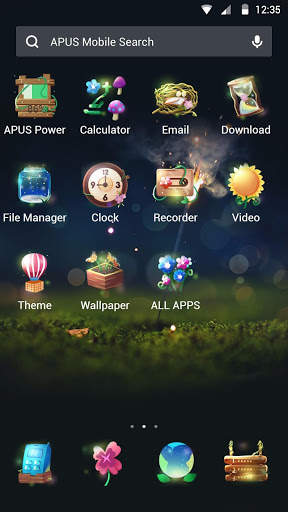 Music|APUS Launcher theme screenshot 2