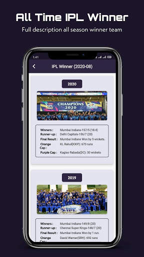 IPL 2021 : Full Schedule , Live Score screenshot 6