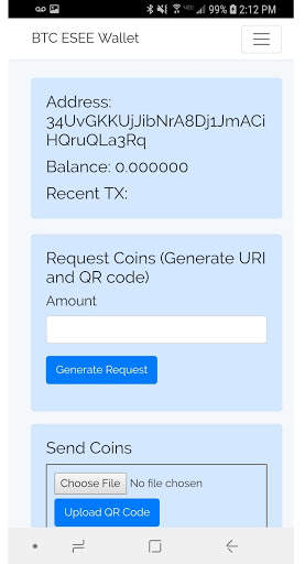 ESEE Crypto Wallet 2 تصوير الشاشة