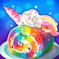 Unicorn Cake Roll - Unicorn Food Maker logo