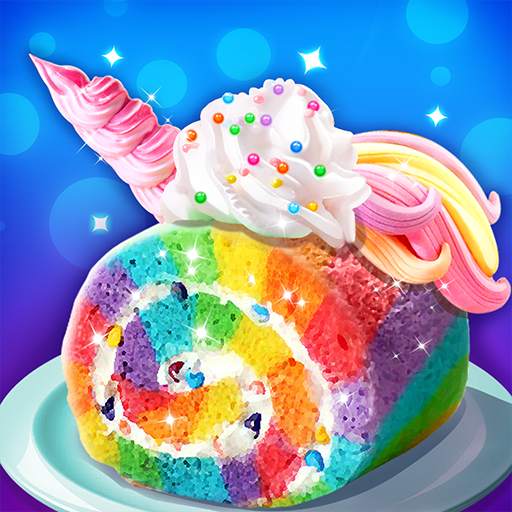 Unicorn Cake Roll - Unicorn Food Maker 1.0