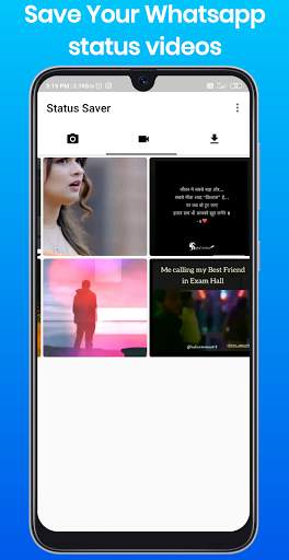 Status saver for WhatsApp: Download status saver screenshot 2