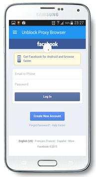 Unblock Proxy Browser screenshot 2