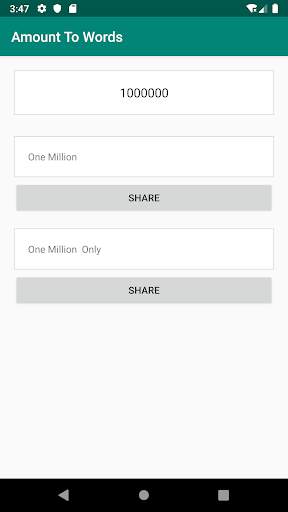 Amount In Words screenshot 2