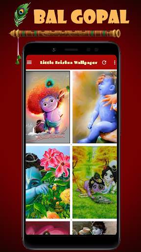Little Krishna Wallpaper,Gopal screenshot 6