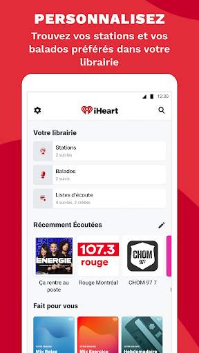 iHeart: Musique,Radio,Podcasts screenshot 7