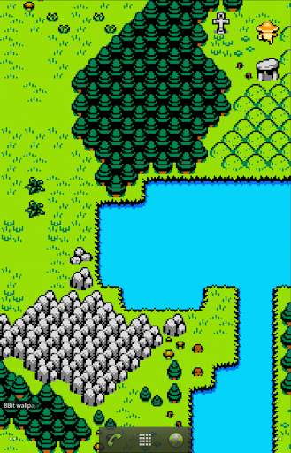 8Bit live wallpaper screenshot 4