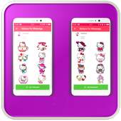WA Pink Sticker HeloKitty - WAStickerApps 1.1