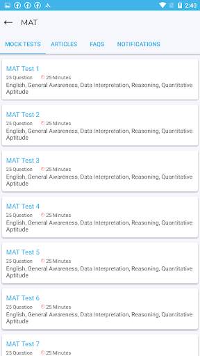CMAT/MAT 2021 - MBA Entrance Examination screenshot 2