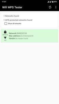 WPS WPA WIFI PIN TESTER screenshot 3