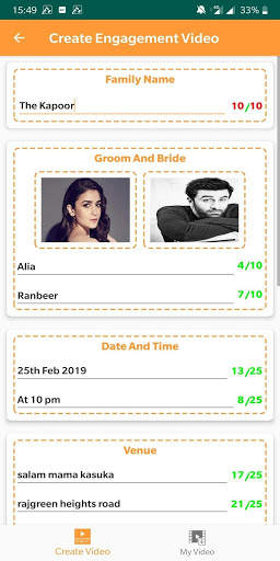DesignerMe - Engagement Video & Card Maker screenshot 3
