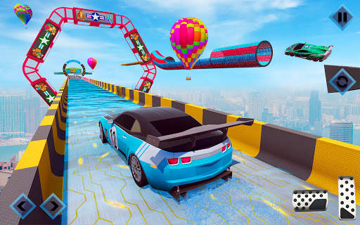 Water Slide Extreme Car Racing Stunts screenshot 5