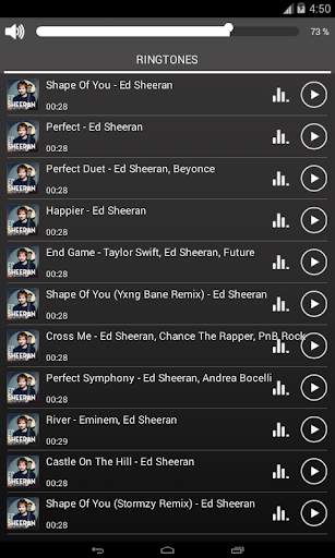ED Sheeran Ringtones Free screenshot 2