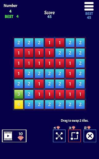 Chain Crush 24 | Drag and merge number chain screenshot 17