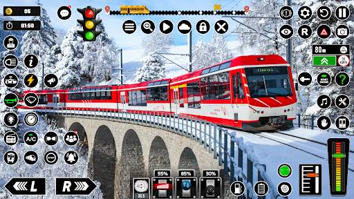 Railway Train Simulator Games screenshot 2