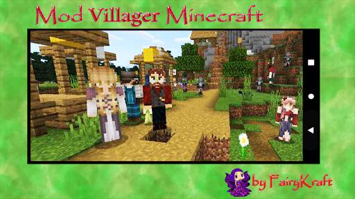 👨‍👩‍👧‍👦Bonny Villagers Mod Minecraft screenshot 6
