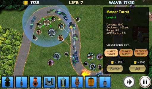 Tower Defense: Turrets Lite screenshot 7