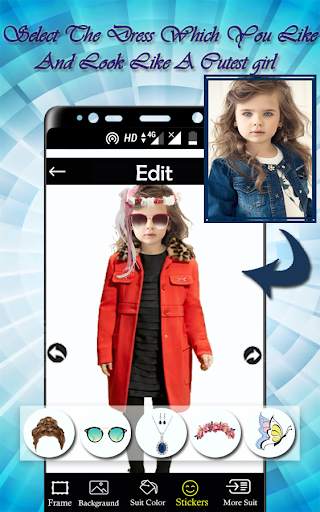 Baby Girl Photo Suit screenshot 2