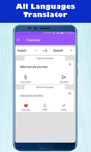 Languages Translator Free Voice Text Translate All screenshot 3