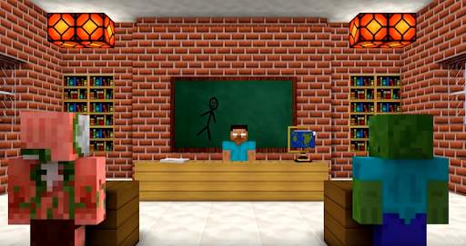 Monster School Mod for MCPE screenshot 1