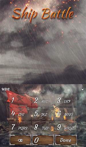 Ship Battle Animated Keyboard  screenshot 5