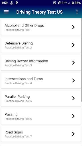 US DMV Driving Test screenshot 1