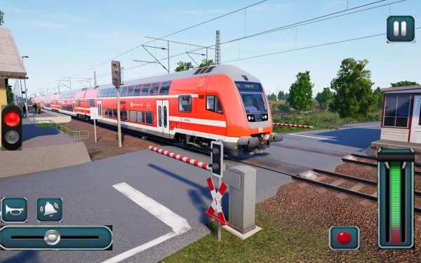 Bullet train simulator game 3d screenshot 1