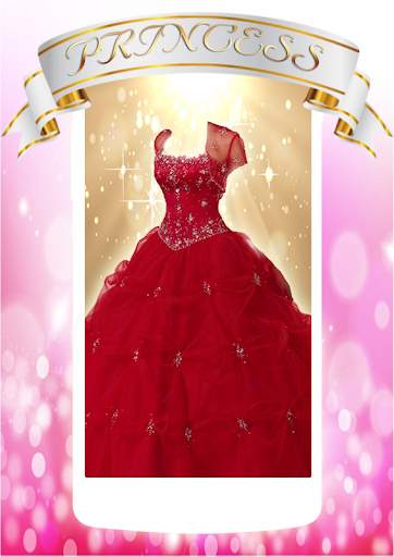 Princess Gown Fashion Photo Montage screenshot 2