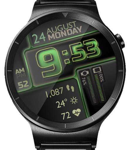 Roboxic HD WatchFace Widget Live Wallpaper screenshot 15