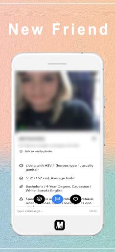 Meet Positives App for Positive singles & Disabled скриншот 4