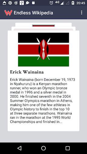 Endless Wikipedia Articles 6 تصوير الشاشة